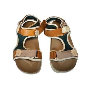 ZARA Kids Multi Color Strap Sporty Sandals Size 3.5/euro 35